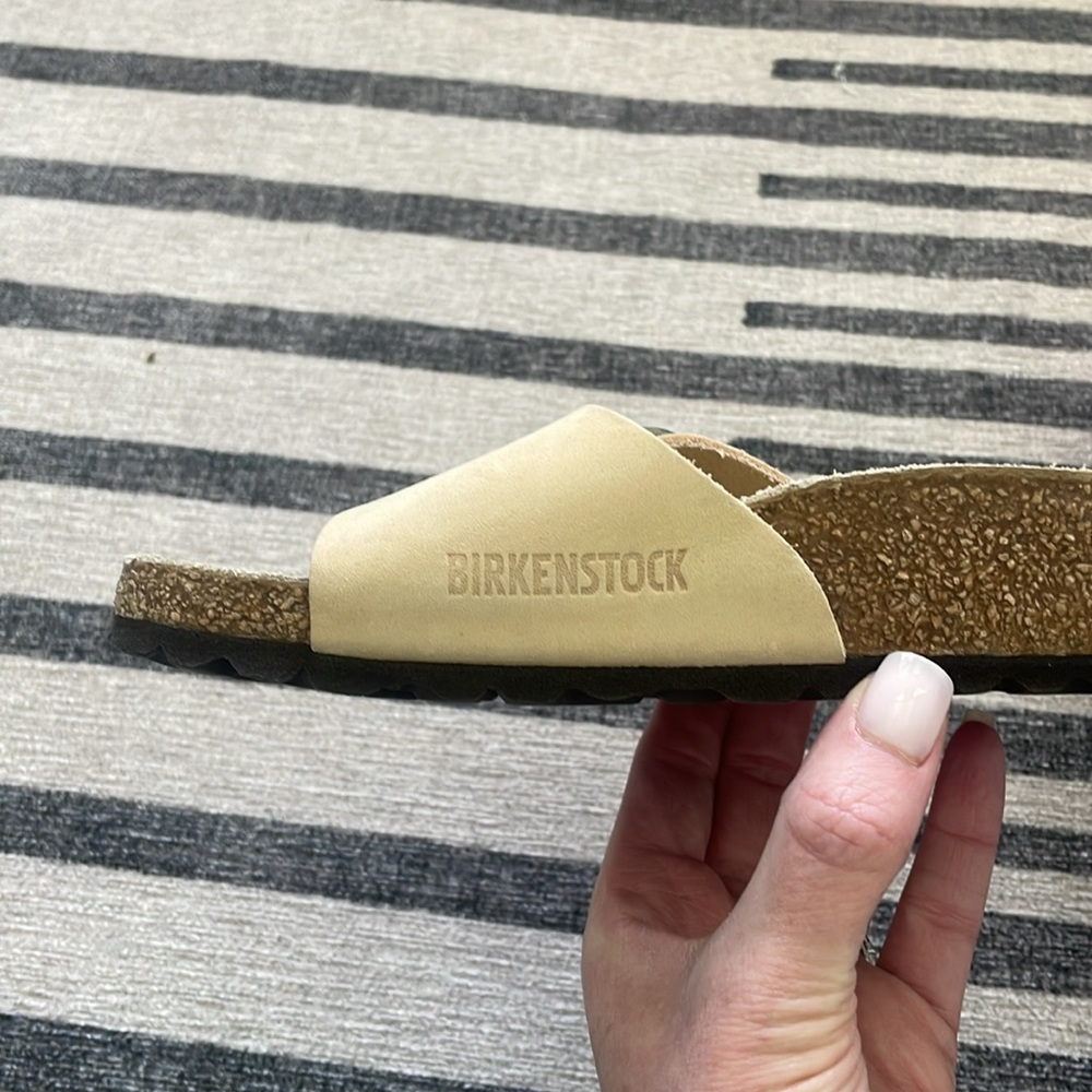 Birkenstock Beige Sandals with Buckles - Picture 3 of 7